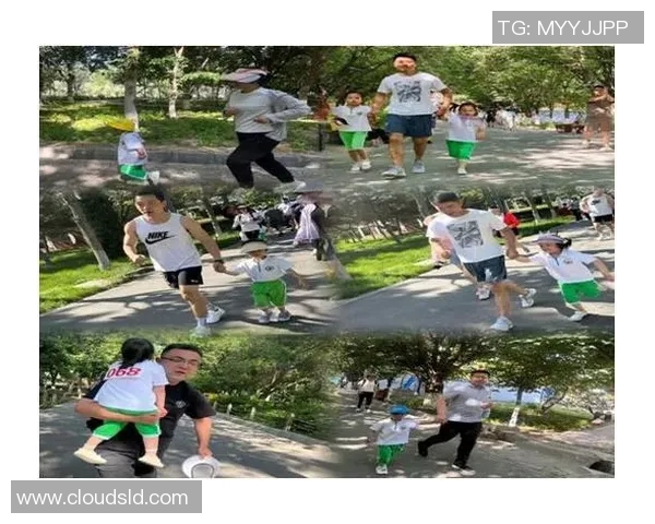 球星在足球场上陪伴孩子玩耍 温馨时刻展现父爱与运动精神